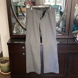 Banana Republic Size 8 Short Charcoal Dress Pants